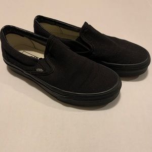 Vans slip on (black/black)